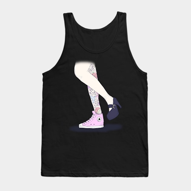 Girl Shoes Tank Top by LVBart